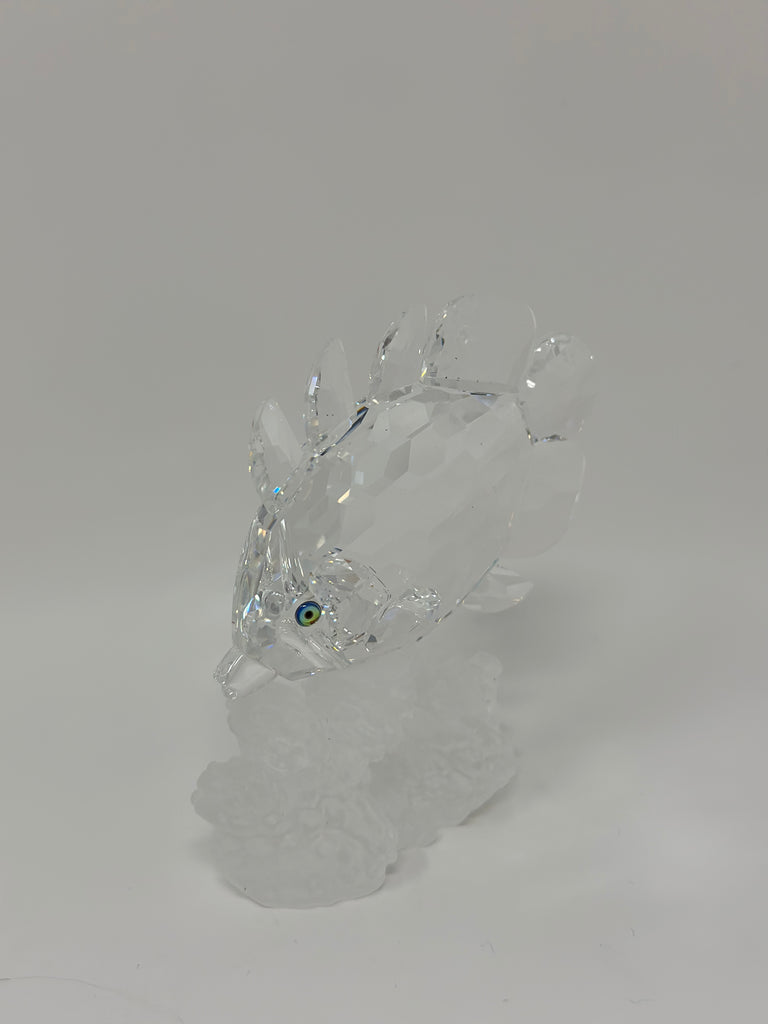 SWAROVSKI BUTTERFLY FISH (ON CORAL)