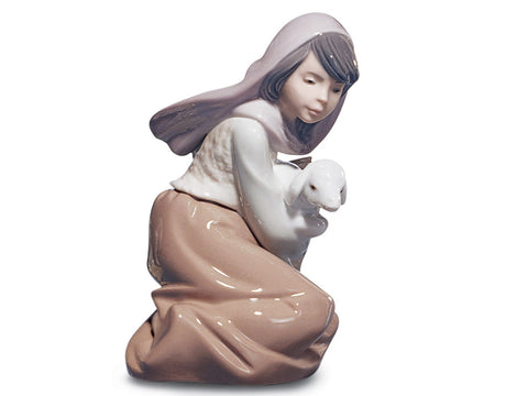 Lladró Ingenue Woman Figurine