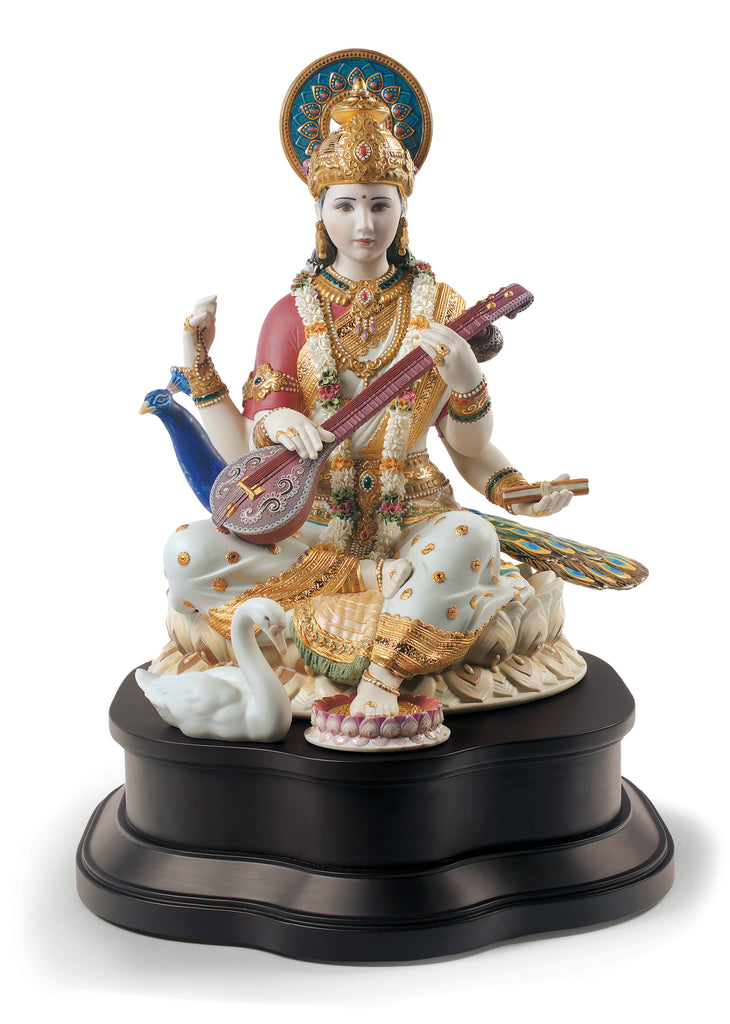 Lladro Saraswati Sculpture. Limited Edition