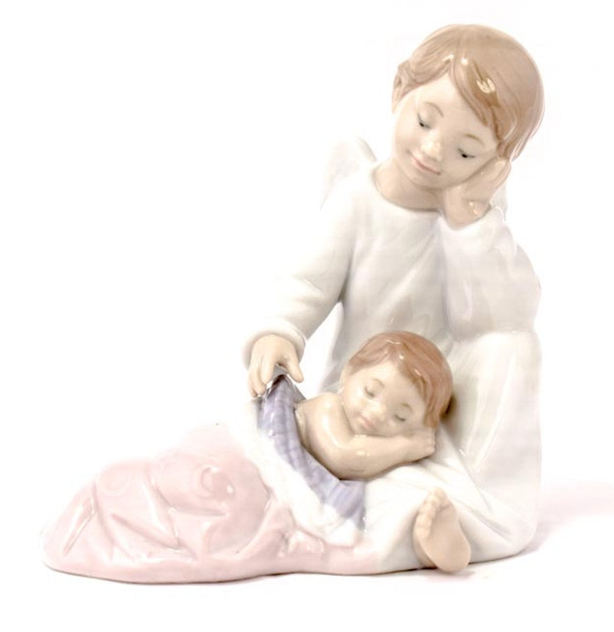Lladro My Guardian Angel Figurine