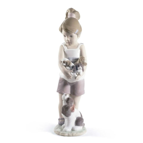 Lladro Angelic Music Figurine