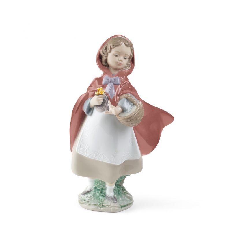 Lladro Little Red Riding Hood Figurine