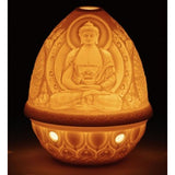 Lladro Lithophane Votive Light - Buddha