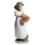 Nao by Lladro Strawberry Bonnet Figurine