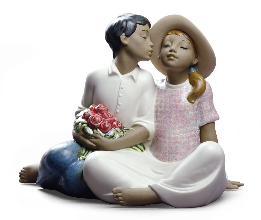 Nao by Lladro Stealing a Kiss