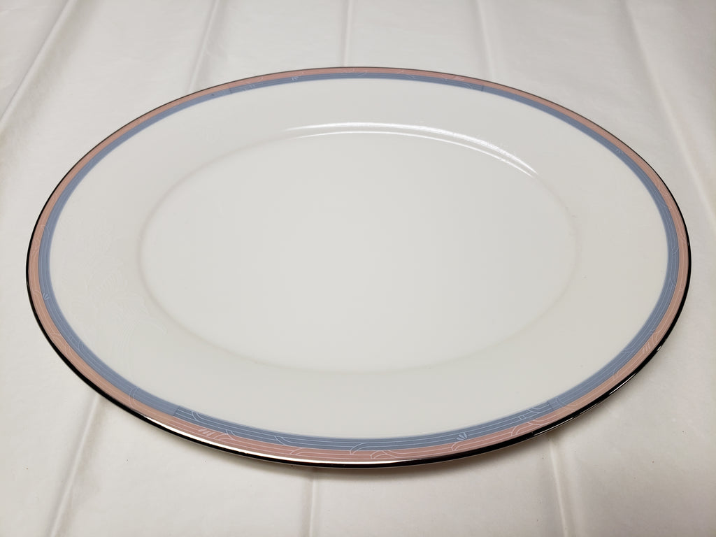 Breathless Oval Platter by Noritake