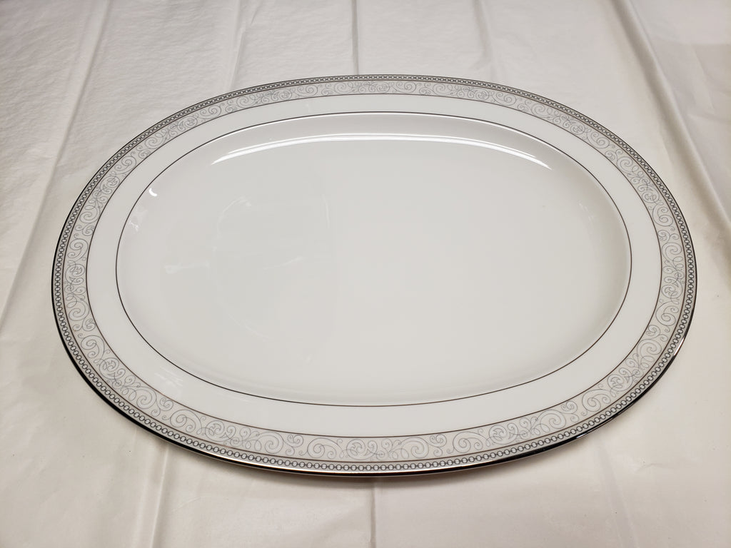 Cirque Oval Platter by Noritake