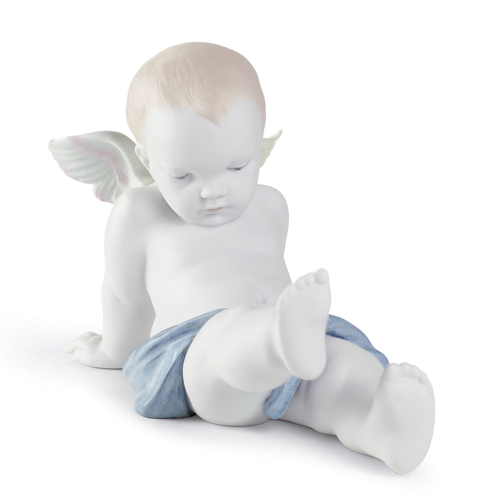 Lladro Sitting On The Clouds Figurine