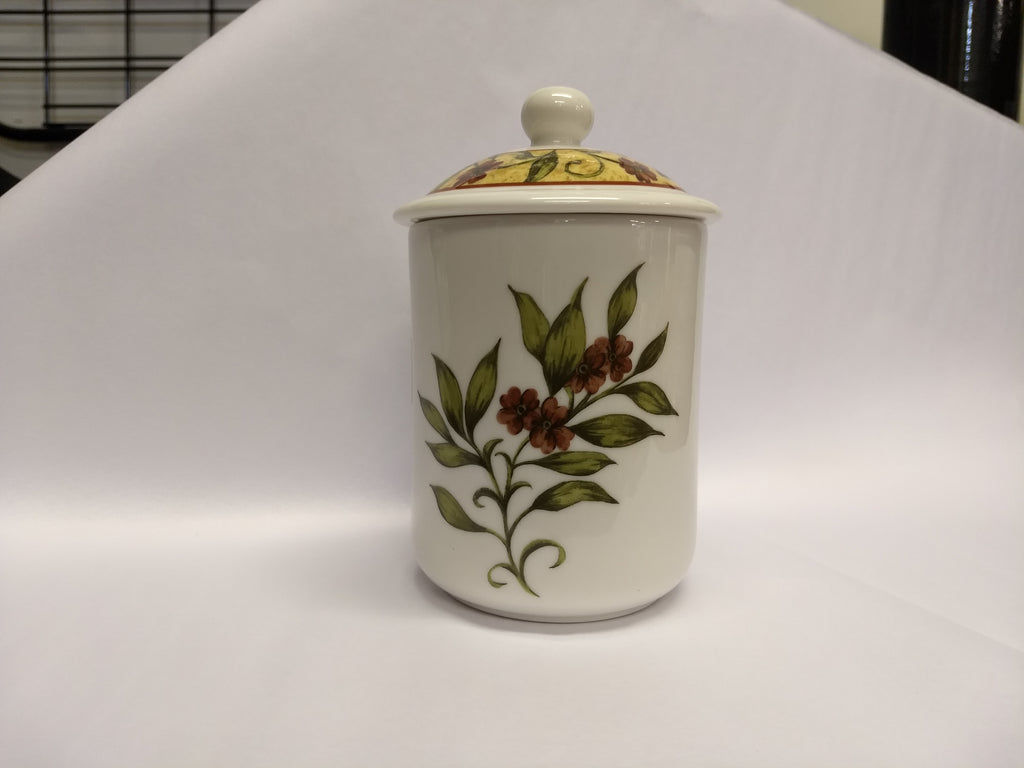 Cinnabar Canister by Royal Doulton