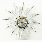 Swarovski Crystal Solaris Clock