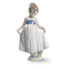 Lladro Look at my Dress Figurine