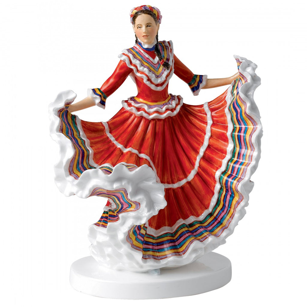 Royal Doulton Dances of the World, Mexican Hat Dance Figurine