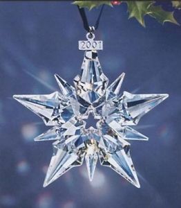 Swarovski Christmas Ornament 2001