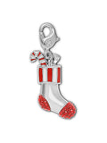 Swarovski Christmas Sock Charm